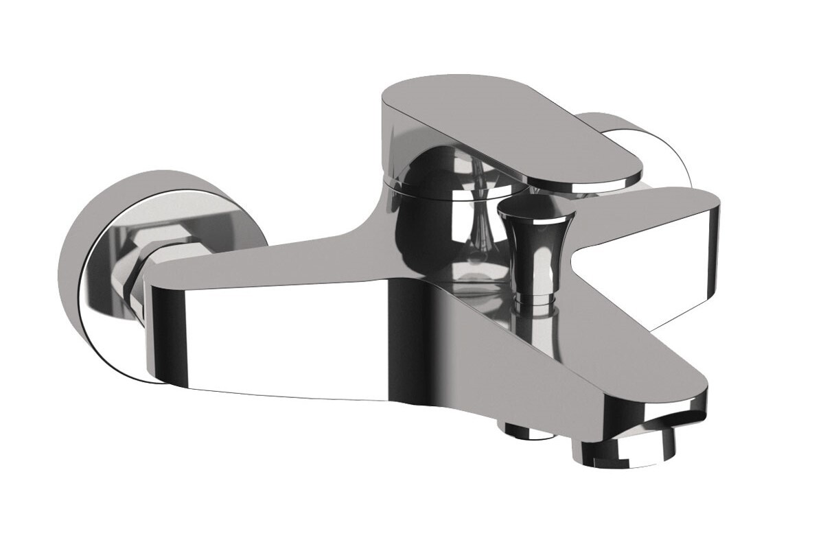 Chrome-Plated Brass Bath/Shower Mixer Remer Classline