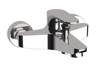 Chrome-Plated Brass Bath/Shower Mixer Remer Classline