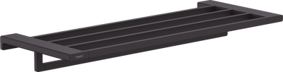 Porte-serviettes multi-barres  Hansgrohe AddStoris en noir mat