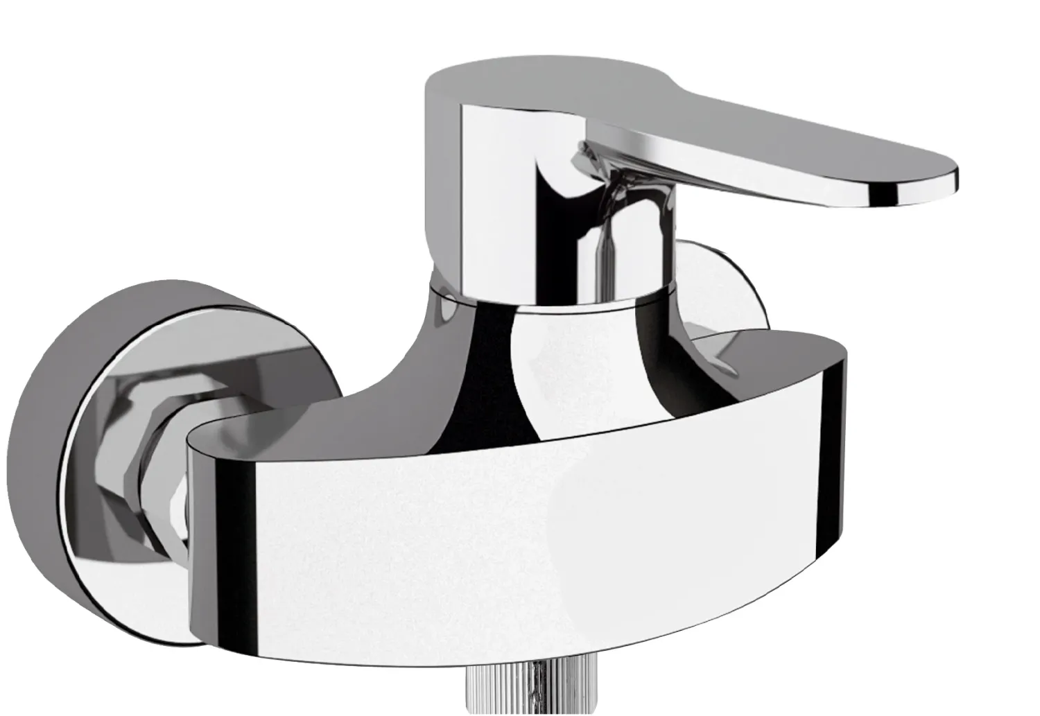 Remer Winner WC Mixer in Chrome-Plated Brass