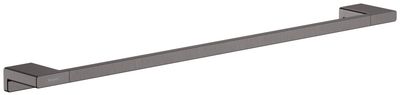 Porte-serviettes Hansgrohe AddStoris Q en noir chromé brossé
