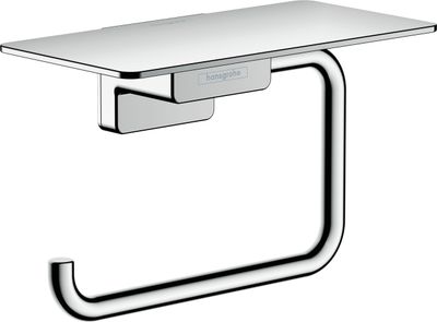 Porte-papier WC avec tablette Hansgrohe AddStoris