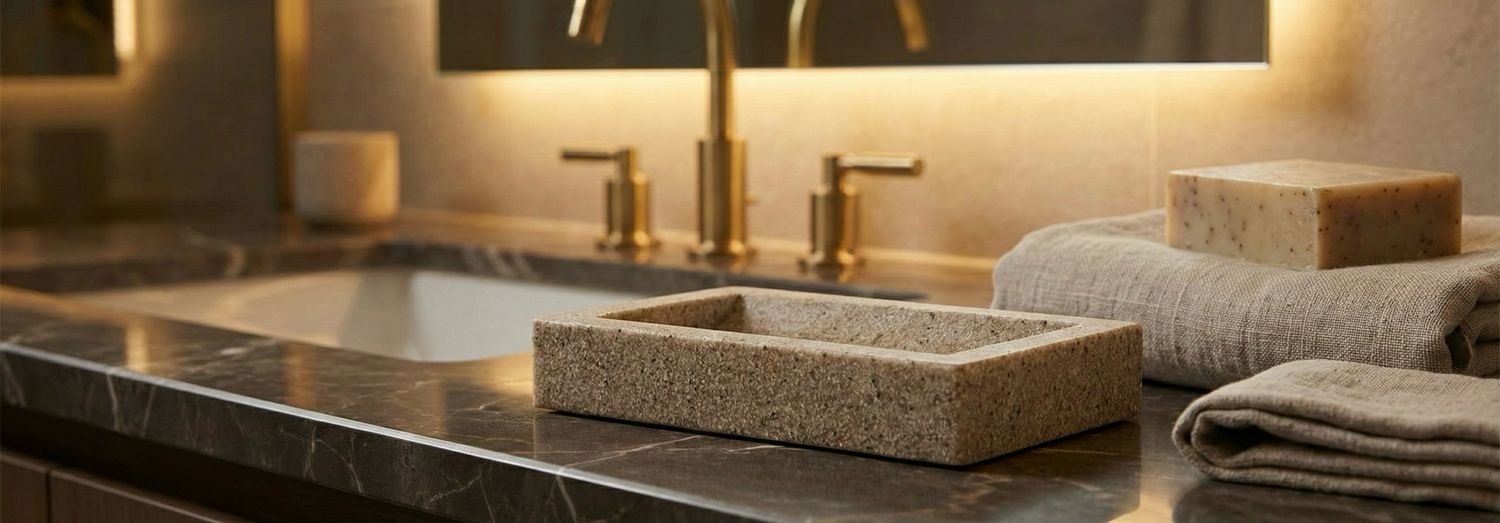 Porte-savon Minerva Beige