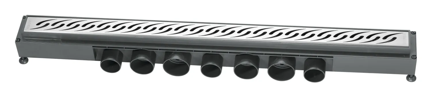 Canivelle de douche Wirquin Venisio 70 cm avec grille gouttes d’eau - débit d'évacuation 84 L/min — vue 4
