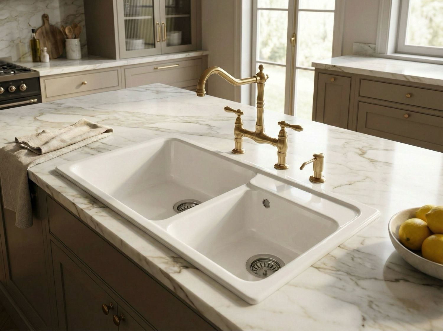 Rumba 90 cm x 50 cm Built-in Kitchen Sink