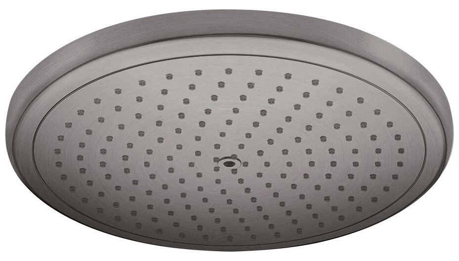 Douche de tête Hansgrohe Croma 280 1 jet en noir chromé brossé Douche de tête Hansgrohe Croma 280 1 jet en noir chromé brossé