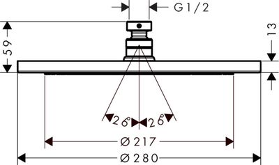 Dessin Technique Salle de bain Tunisie -Douche encastré Tunisie - Mitigeurs de douche Tunisie -Douche à l'italienne Tunisie - Douche de tête-Sanitaire Tunisie.