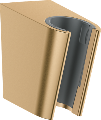 Support mural Hansgrohe Porter S en bronze brossé