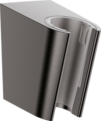 Support mural Hansgrohe Porter S en noir chromé brossé Support mural Hansgrohe Porter S en noir chromé brossé