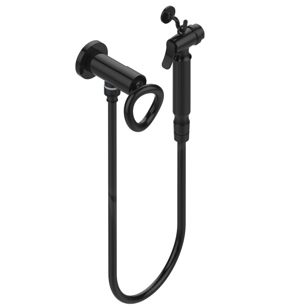 Ensemble hygiénique de WC THG avec robinet d'arrêt - Collection "O"