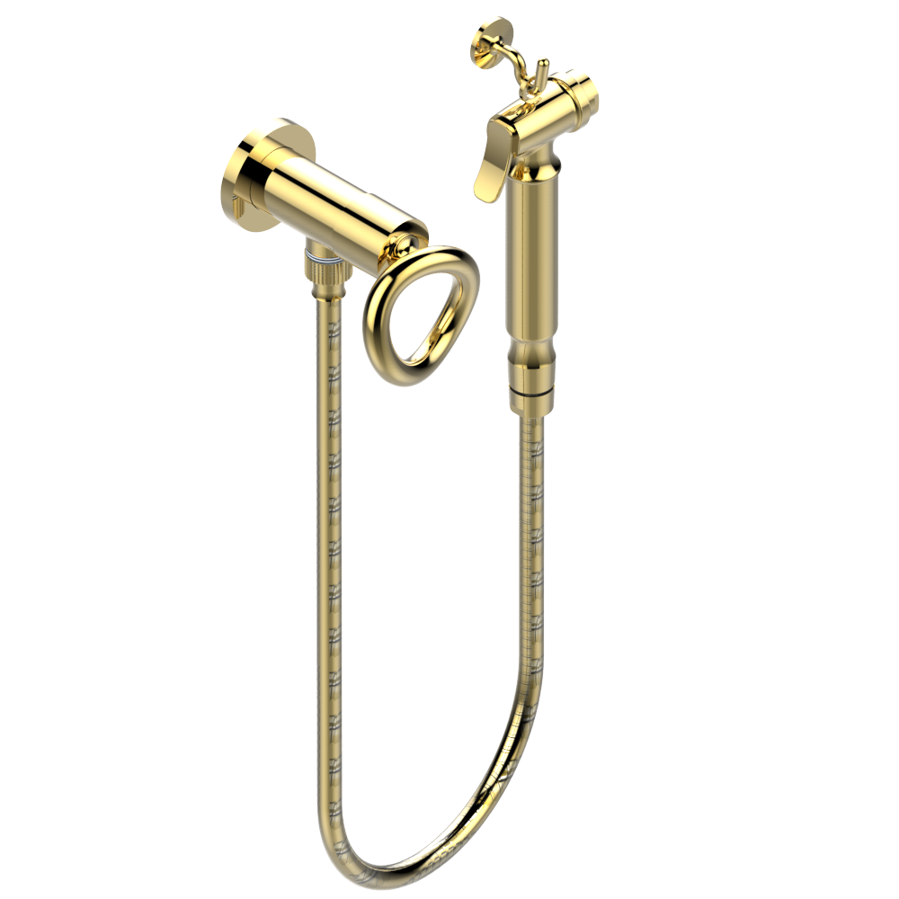 Ensemble hygiénique de WC THG avec robinet d'arrêt - Collection "O" — vue 3