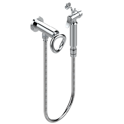 Ensemble hygiénique de WC THG avec robinet d'arrêt - Collection "O"