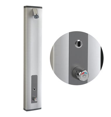 Panneau de douche Presto électronique thermostatique sur secteur