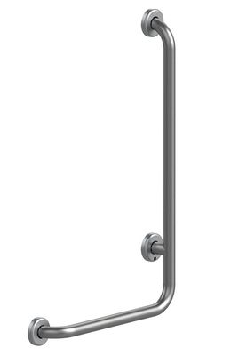 Barre d'appui coudée à 90°, modèle gauche Presto pour douche