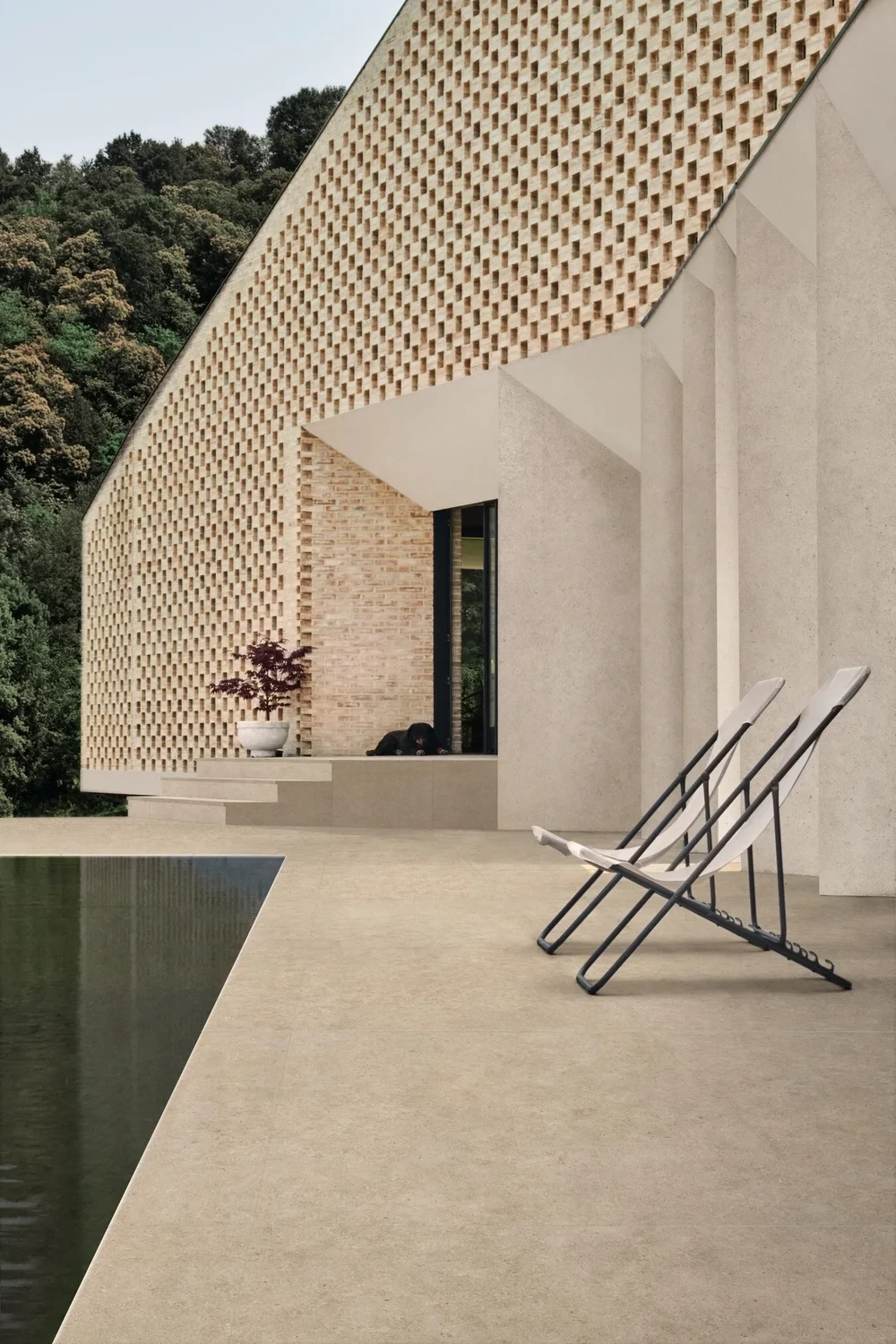 Grès cérame Boost Stone Cream mat R10 60 x 60 cm - Atlas Concorde - 2ème choix — vue 3
