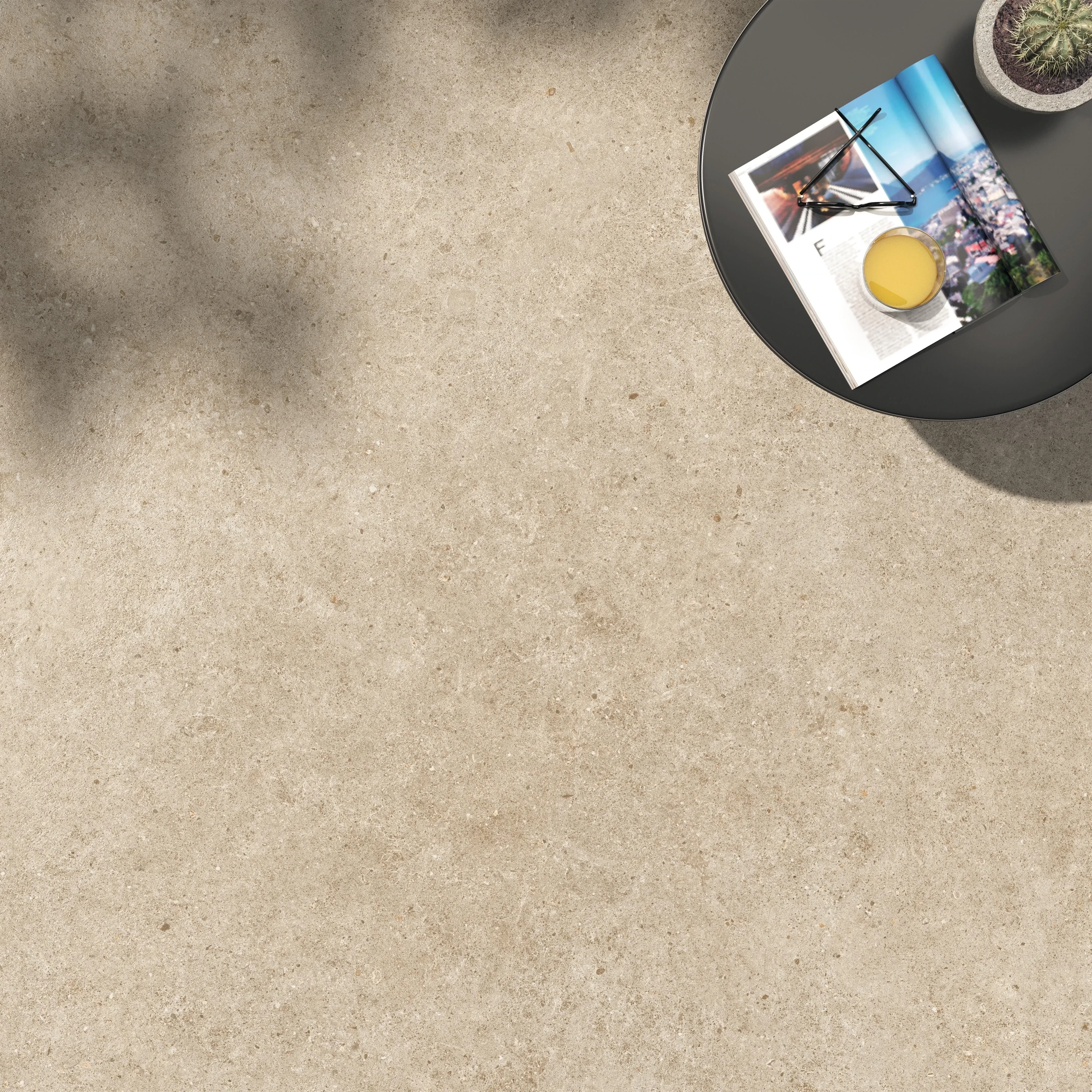 Grès cérame Boost Stone Cream mat 60 x 60 cm - Atlas Concorde - 2ème choix - vue 6