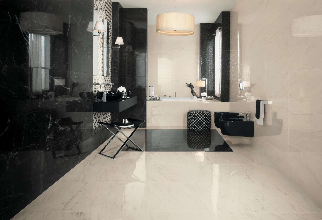 Grès cérame Marvel Pro Cremo Delicato mat 60 x 120 cm - Atlas Concorde - 2ème choix - vue 9