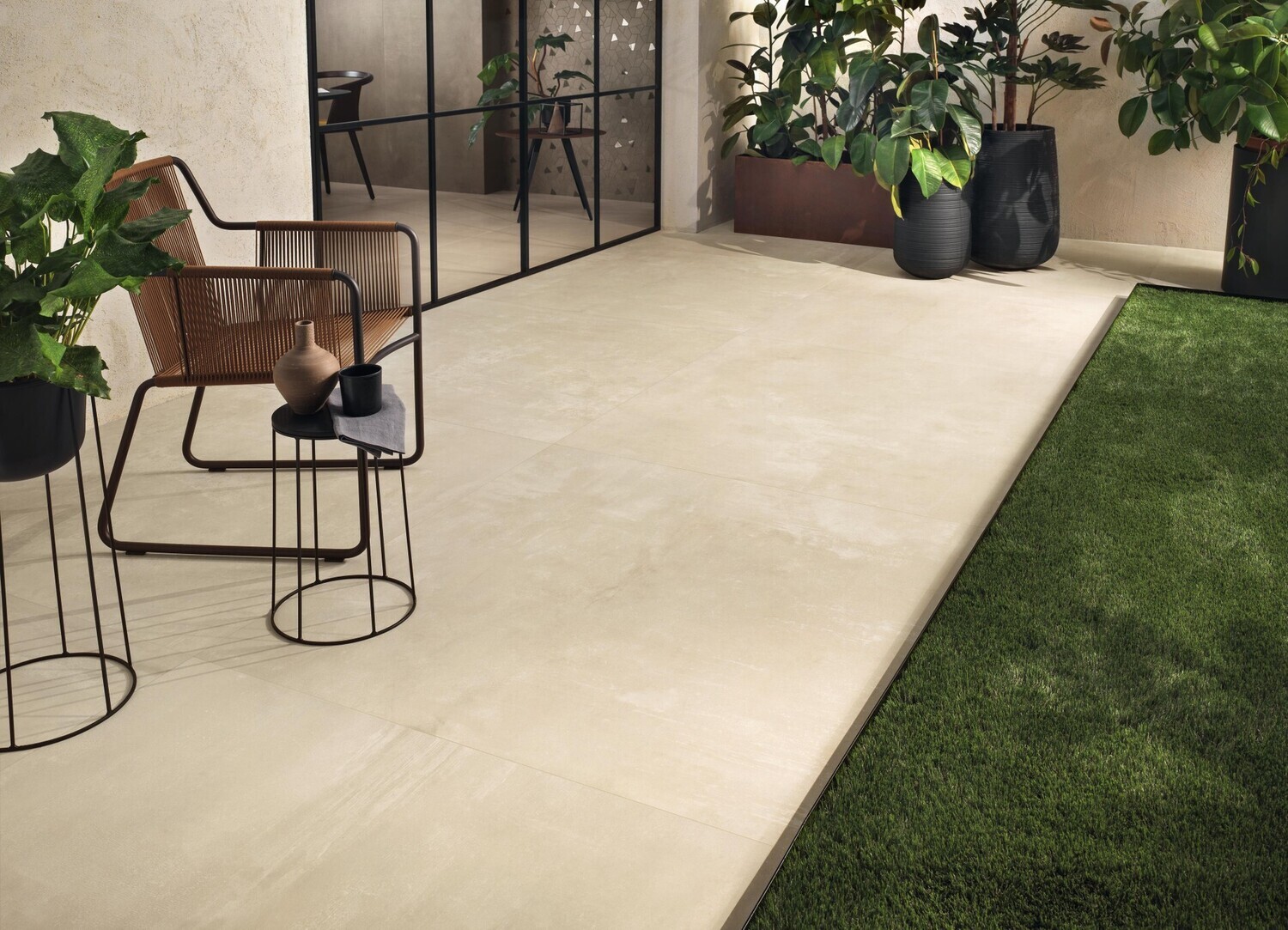 Boost Pro Ivory Matte Porcelain Stoneware R10 120 x 120 cm - Atlas Concorde - 2nd Choice