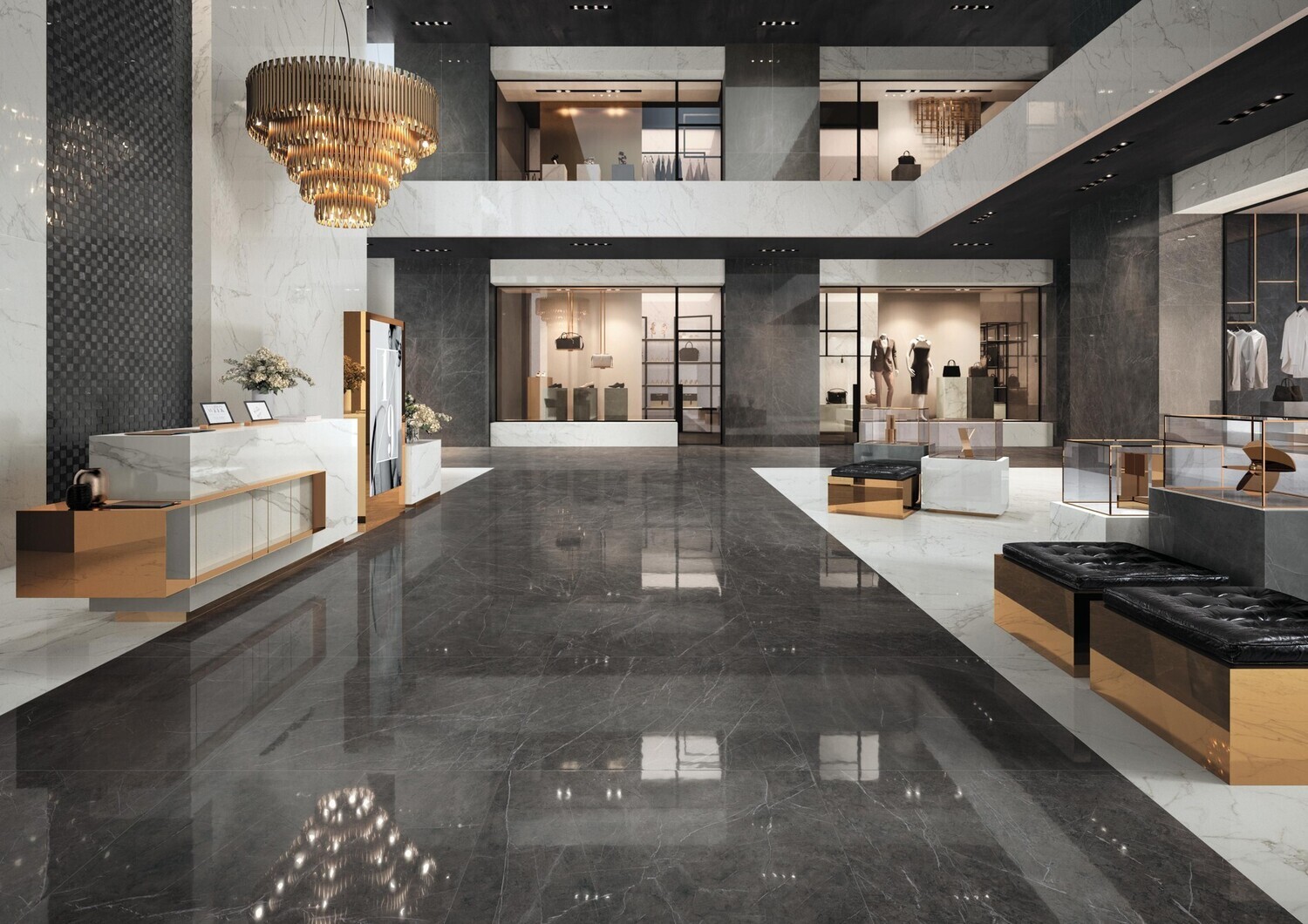 Marvel Grey Stone Matte Porcelain Stoneware R10 60 x 120 cm - Atlas Concorde - 2nd Choice