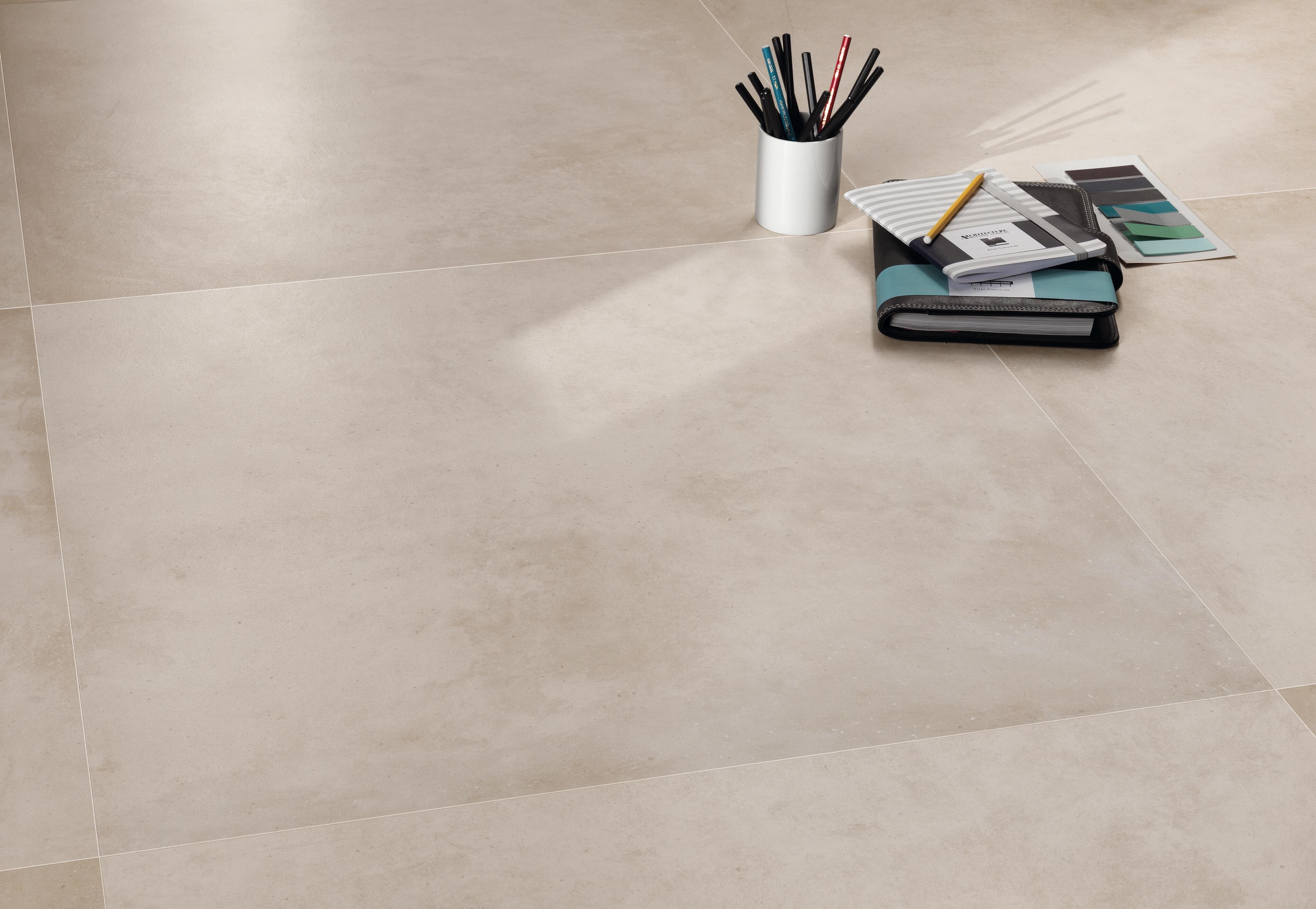 Grès cérame Dwell Off White mat 120 x 120 cm - Atlas Concorde - 2ème choix - vue 2