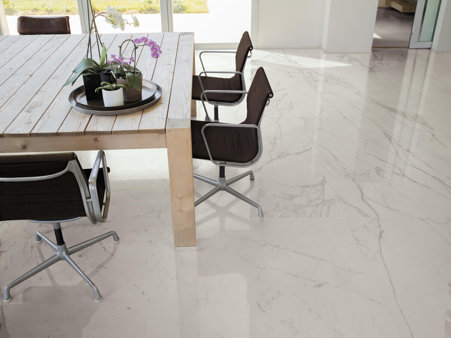 Grès cérame Marvel Calacatta Extra mat R10 30 x 60 cm - Atlas Concorde - 2ème choix — vue 3