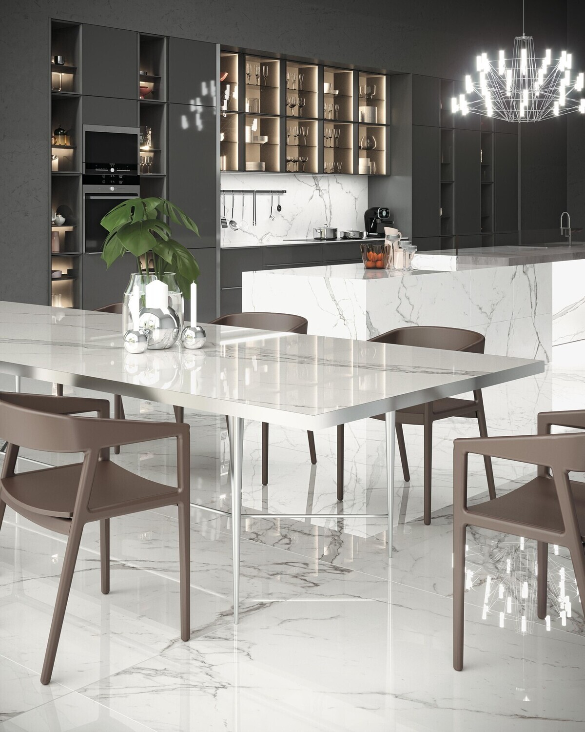 Grès cérame Marvel Calacatta Extra mat R10 30 x 60 cm - Atlas Concorde - 2ème choix — vue 5