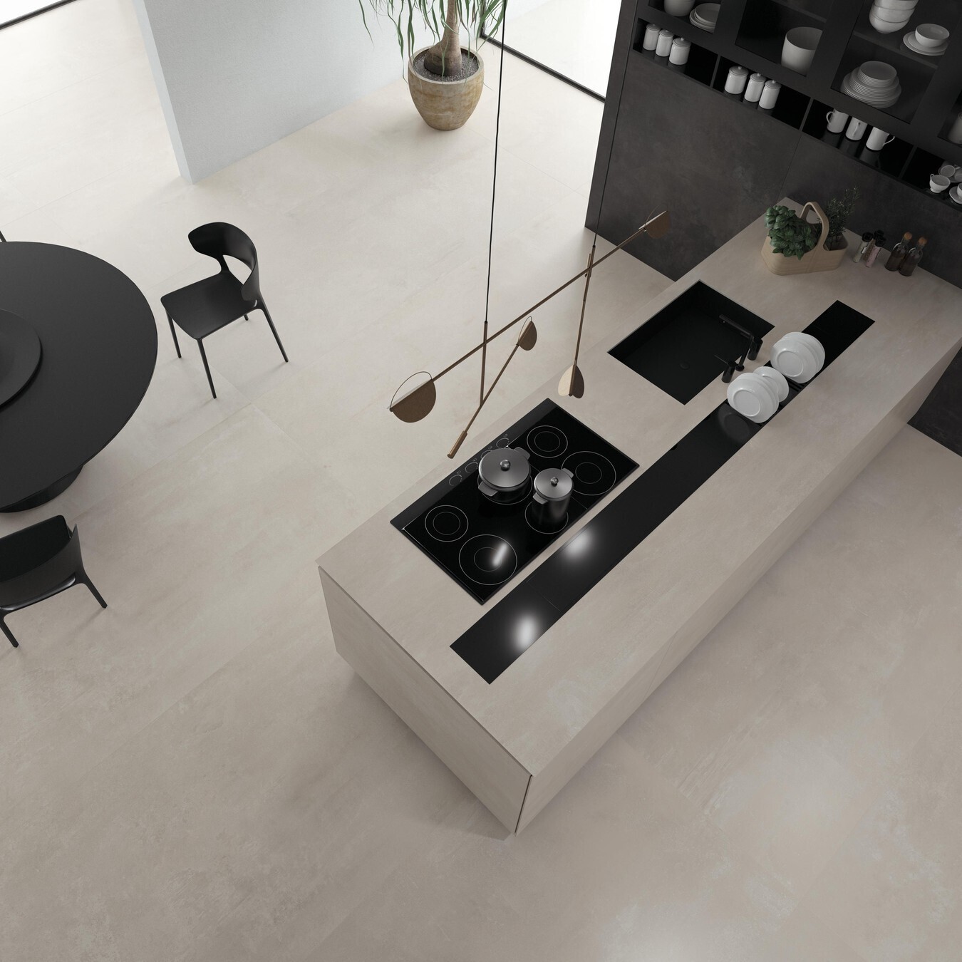Structured Porcelain Stoneware Boost White R11 90 x 90 cm (2 cm thickness) - Atlas Concorde - Second Choice