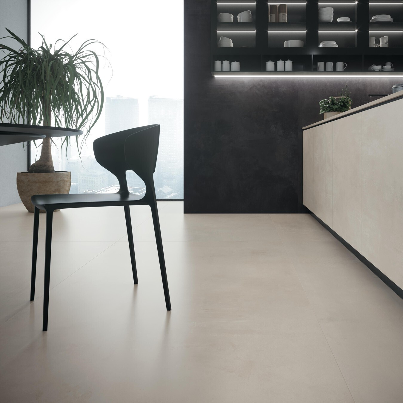 Grès cérame Boost White structuré R11 90 x 90 cm (épaisseur 2 cm) - Atlas Concorde - 2ème choix — vue 3