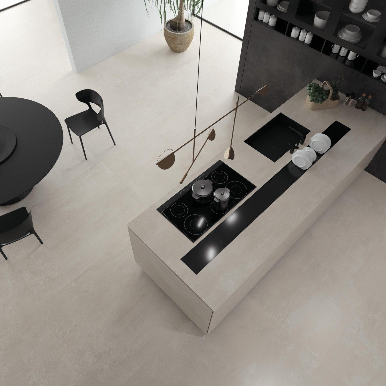 Structured Porcelain Stoneware Boost White R11 90 x 90 cm (2 cm thickness) - Atlas Concorde - Second Choice