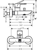 Rebris E Mitigeur de baignoire