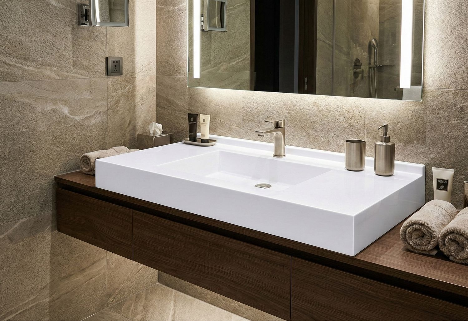 Plan-vasque Vita 100 cm — Vue produit 2