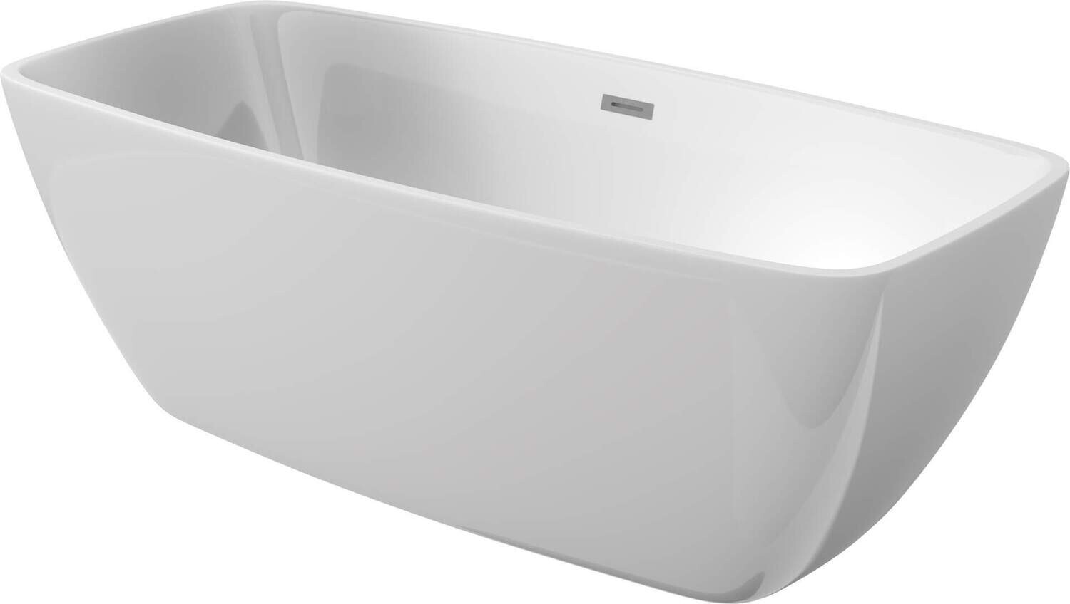 Baignoire acrylique rectangulaire Deante Anemon - 150 x 72 cm — vue 4
