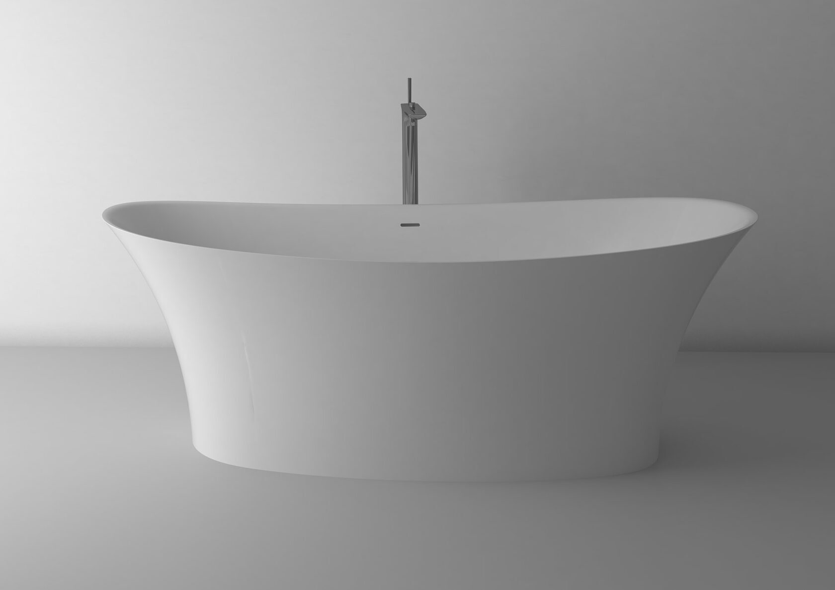 Baignoire en îlot Elemento - Série Alix - 170 x 78,6 cm - vue 6