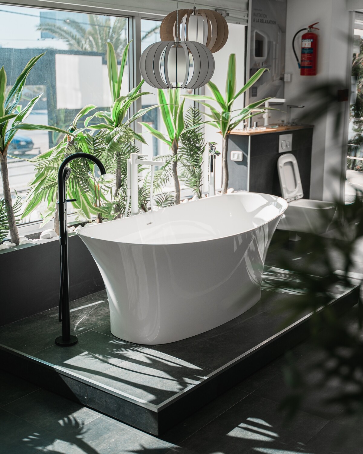 Freestanding Bathtub Elemento - Alix Series - 170 x 78.6 cm