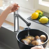 Zesis M33 Mitigeur de cuisine 160 avec douchette extractible 2 jets