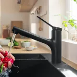 Zesis M33 Mitigeur de cuisine 150 avec douchette extractible 2 jets, sBox lite