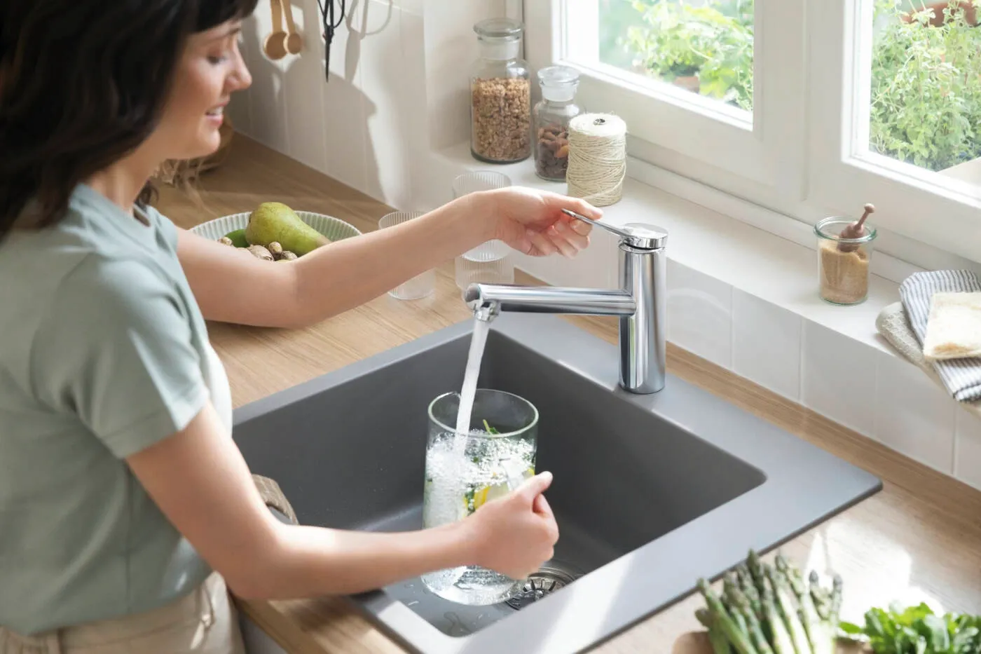 Mitigeur de cuisine Hansgrohe Zesis M33 150 finition chromée