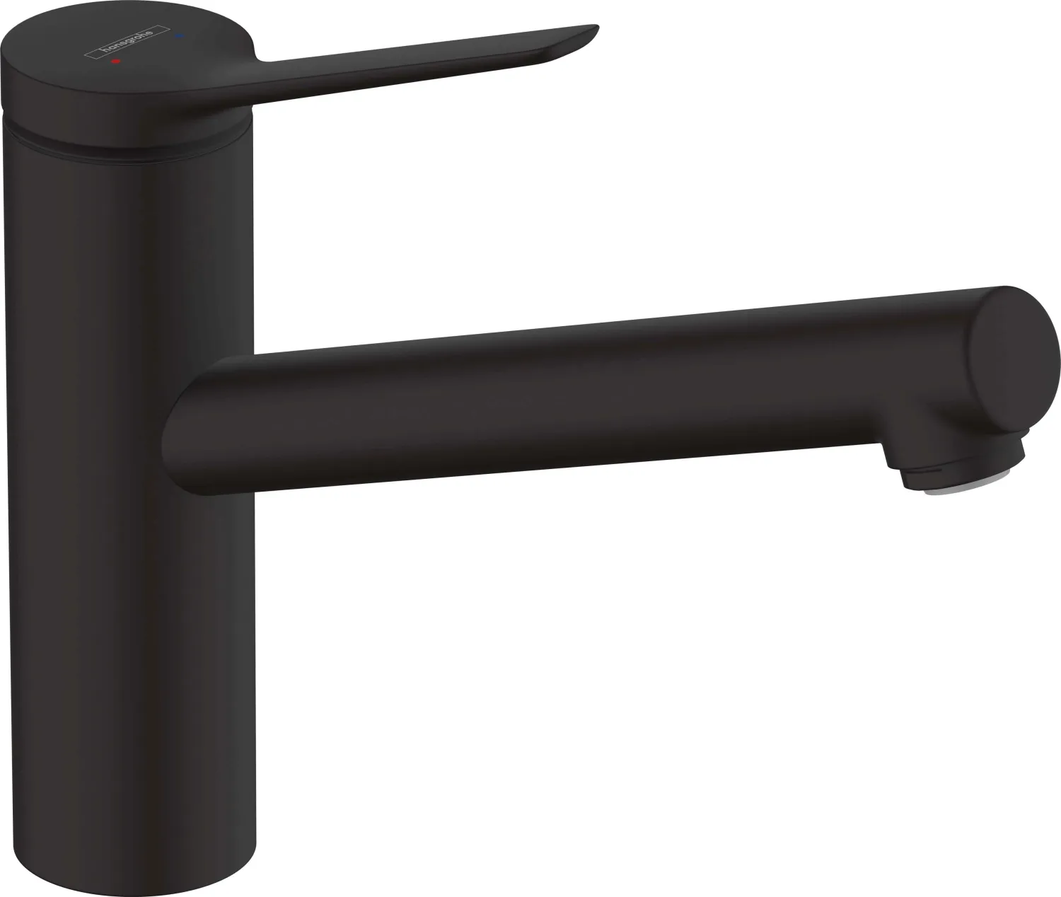 Mitigeur de cuisine Hansgrohe Zesis M33 150 finition noir mat