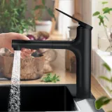 Zesis M33 Mitigeur de cuisine 160 avec douchette extractible 2 jets
