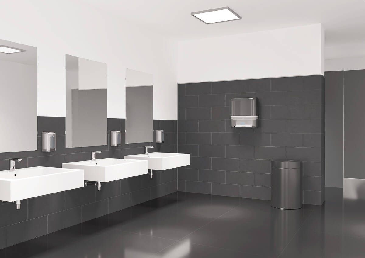 Mitigeur de lavabo Hansgrohe Vernis Blend électronique avec réglage de température ou en eau froide sur secteur