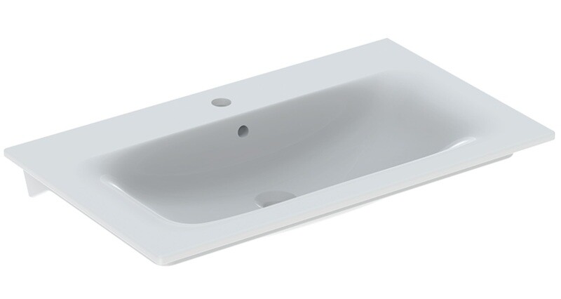 Lavabo pour meuble Geberit Selnova Square 80 cm