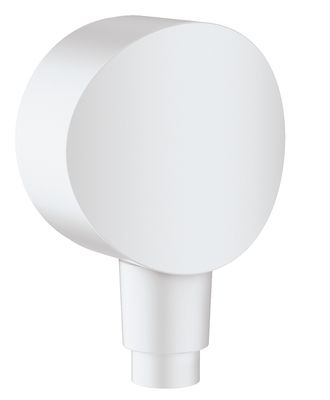 Coude de raccordement Hansgrohe FixFit S en blanc mat