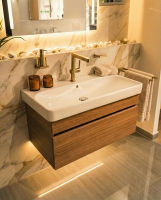 Geberit Smyle 90 cm Bathroom Vanity with One Drawer (without Basin)