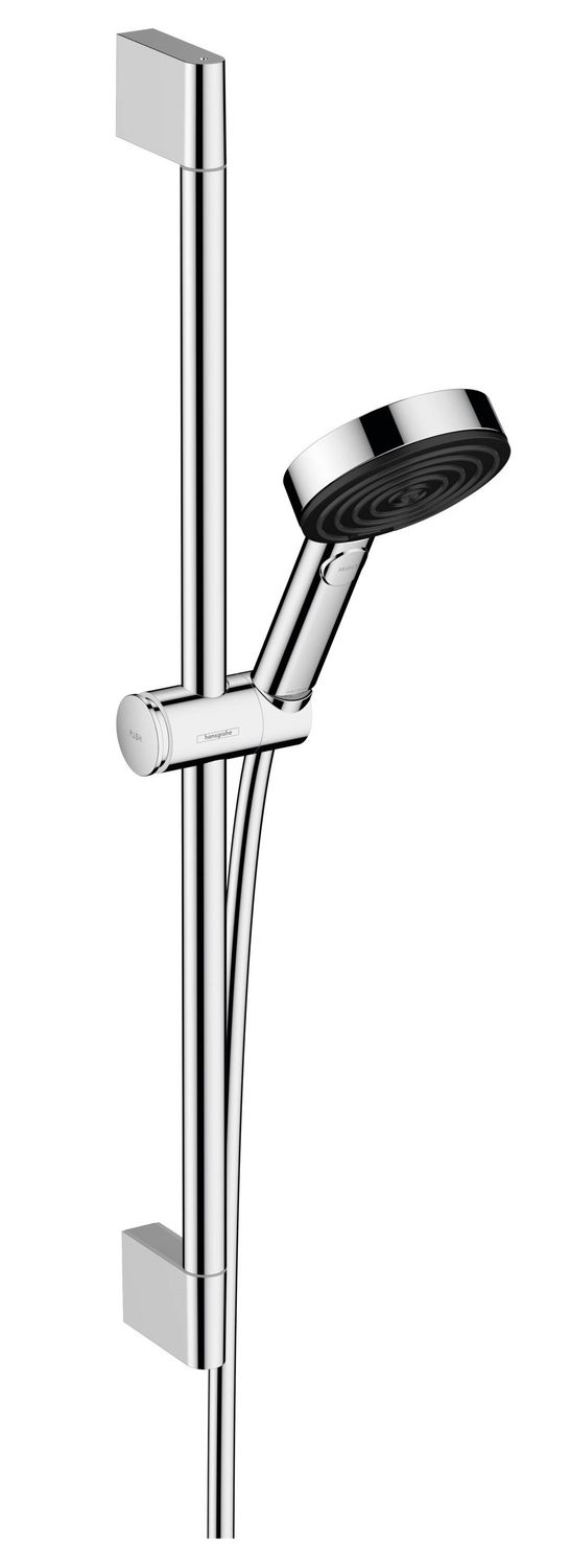 Barre de douche Hansgrohe avec douchette à main Pulsify Select S 105 3 jets et flexible Isiflex
