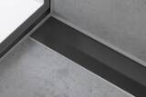 RainDrain Flex Caniveau de douche linéaire 700 découpable pour installation contre le mur