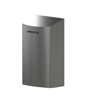 Sèche-mains en inox Presto C Dry mural compact automatique sans contact à air pulsé