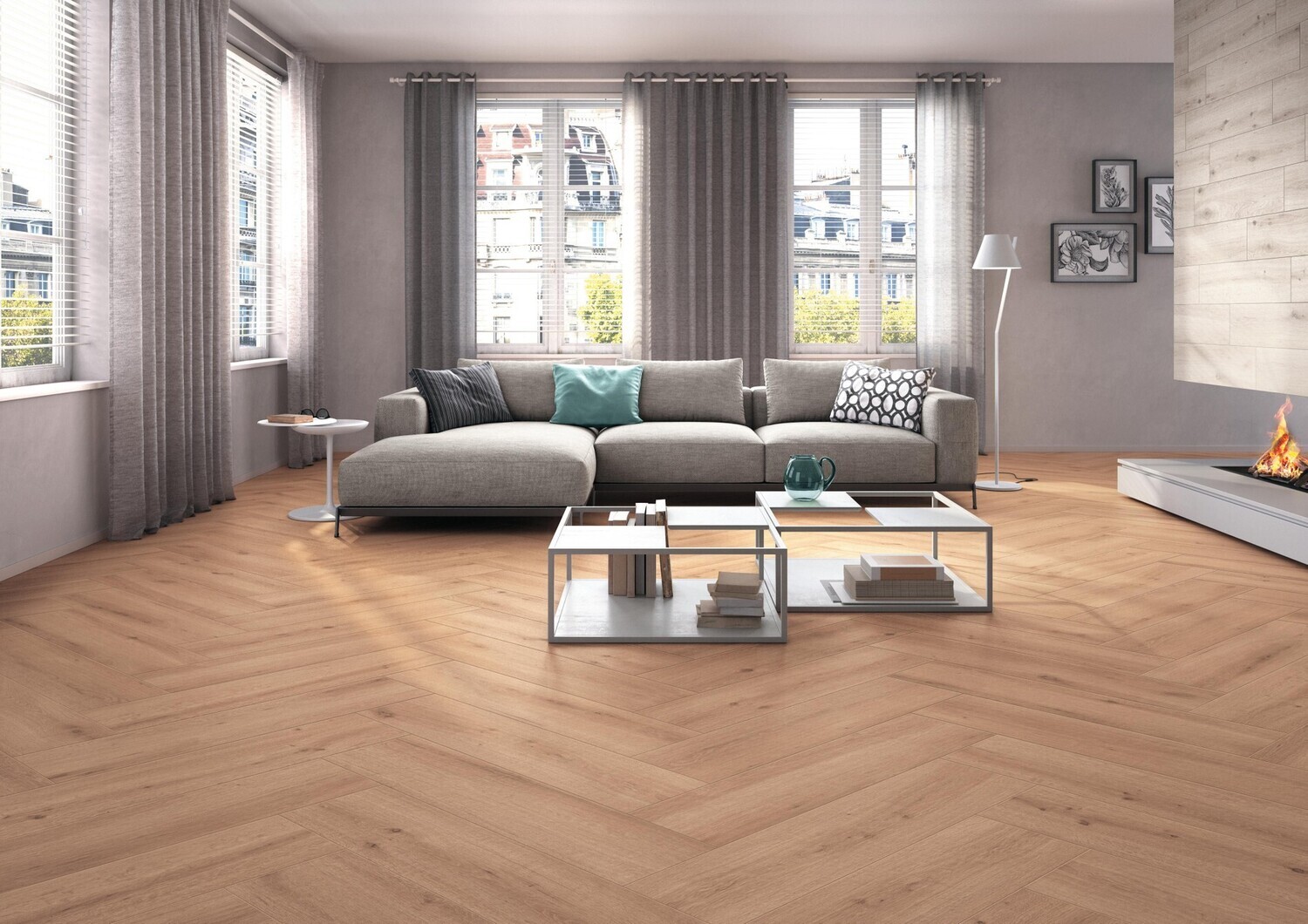 Breath Natural Matte Porcelain Stoneware 22.5 x 90 cm - Atlas Concorde Solution