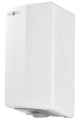 Sèche-mains avec capteur électronique Nofer Fuga Evo en blanc