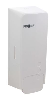 Distributeur de savon liquide manuel Nofer Classic Evo en blanc