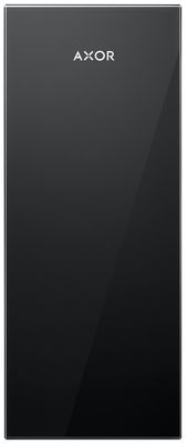 Plaque de finition 200 AXOR MyEdition en verre noir Plaque de finition 200 AXOR MyEdition en verre noir